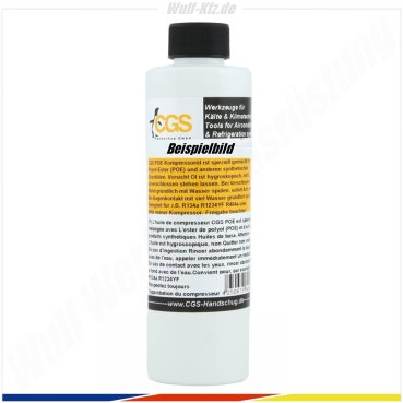 CGS UV-​Additiv für Lecksuche R134a und R1234yf / PAG